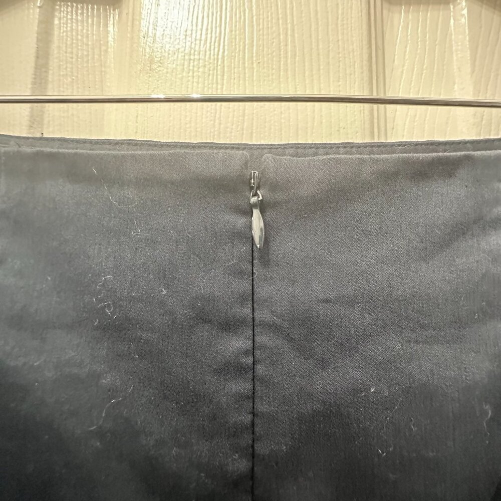 Ann Taylor Navy Blue Suit Pencil Skirt Size 12 - Picture 3 of 6